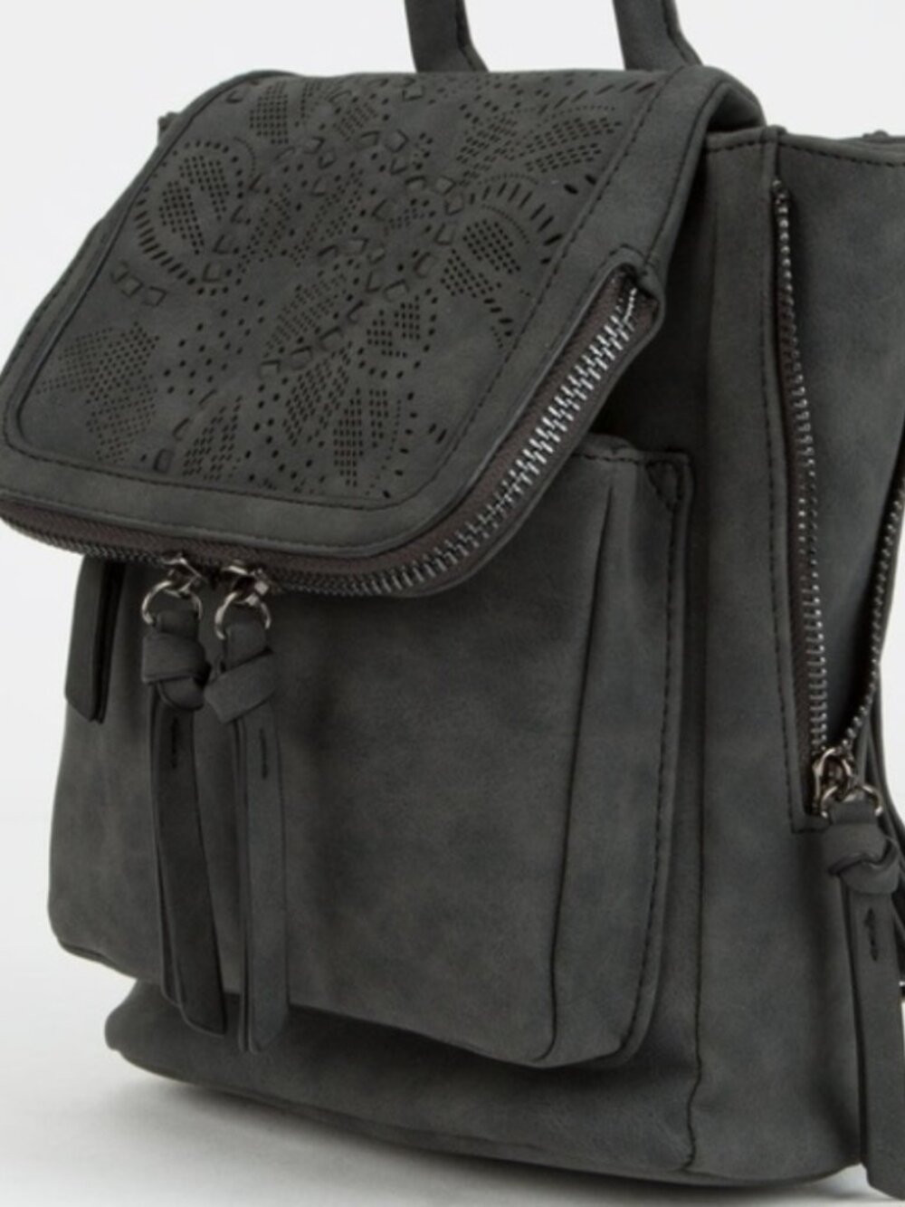 Viiolet Ray Floral Mini Backpack - Picture 3 of 4
